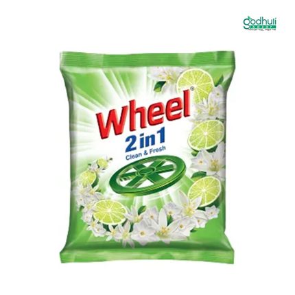 Wheel Washing Powder 2 in 1 Clean & Fresh 200g, 500g, 1kg